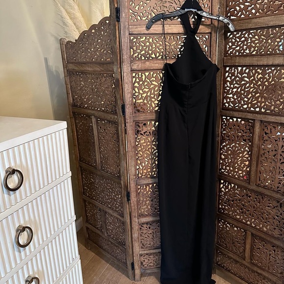 NEW Amanda Uprichard Queen Gown in Black - Picture 3 of 5